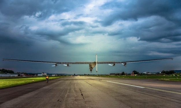 The Solar Impulse 2 recently completed its first flight. Check out video footage here: http://flyingm.ag/Ihd0m4