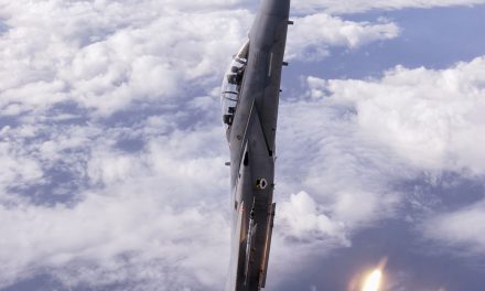 U.S. Air Force F-15D Eagle Fighter Jet In A Vertical Climb