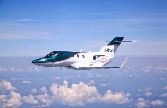 First production HondaJet takes to the skies