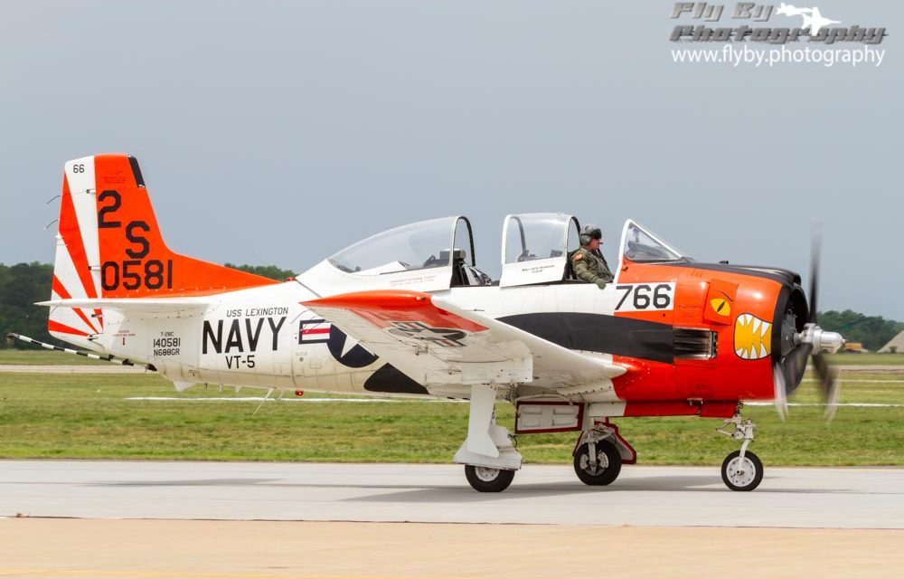 The North American Aviation Company’s T-28 Trojan was flown for the first time on September 24, 1949.