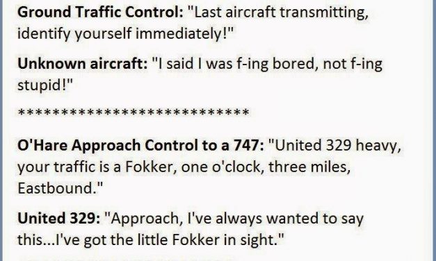 ATC and pilot jokes…:-)