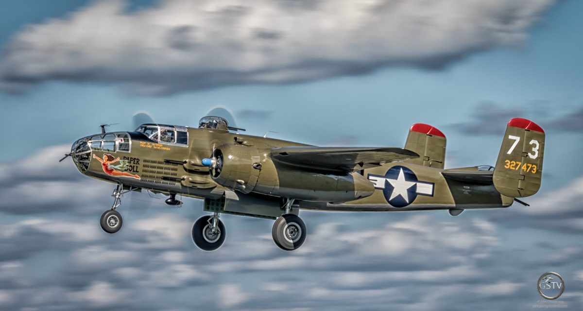 North American B-25J Mitchell – Paper Doll