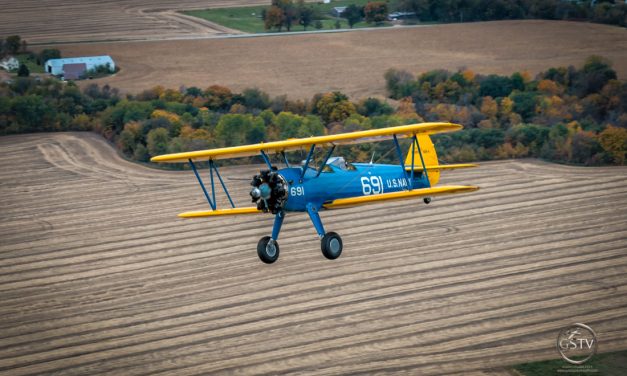 Stearman With a Hint of Fall Colors