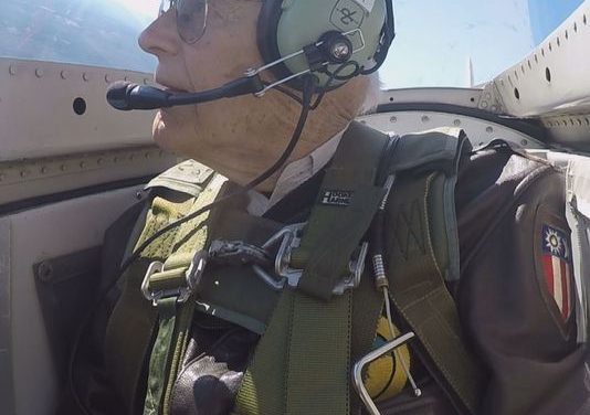 WWII pilot rides again, 70 years after last flight
