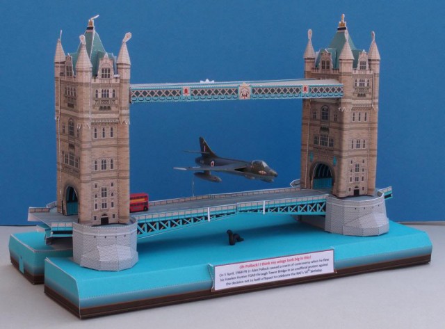 When A Pilot Flew His Jet Fighter THROUGH The Tower Bridge To Protest A Fly Past Cancellation