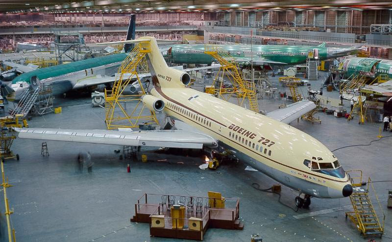 First Boeing 727 Airliner Almost Ready for February Flight