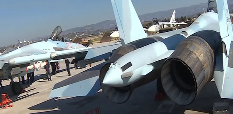 Video Shows Russia’s Most Advanced Operational Fighter Flying Out Of Its Syrian Base