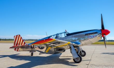 The Collings Foundation’s P-51 Mustang, “Betty Jane” during the Wings of Freedom Tour 2016.