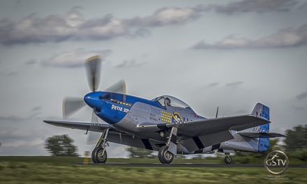 North American P-51 Mustang on Rollout