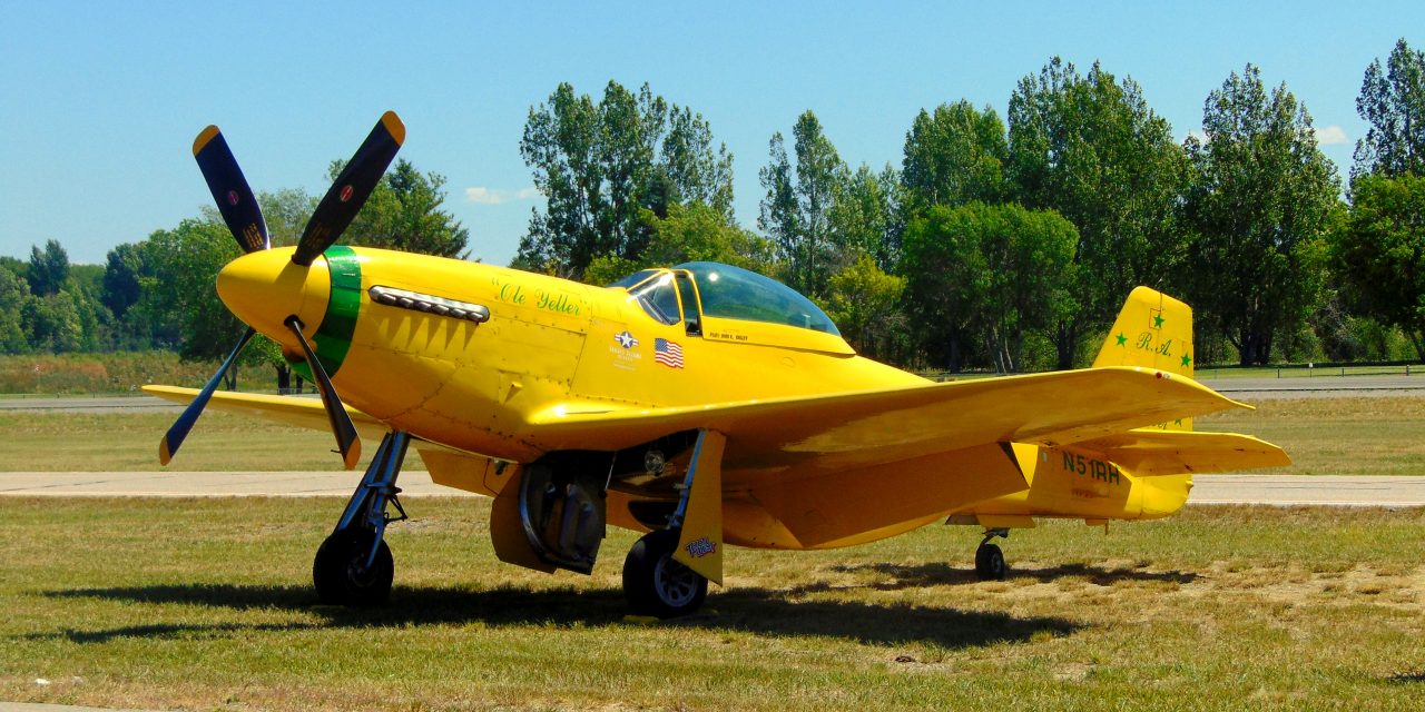 Bob Hoover’s “Ole Yeller” Found! Rexburg, Idaho!! Just flew this last weekend!!