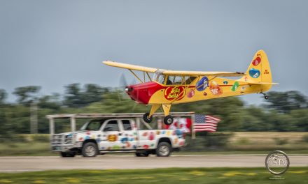 Kent Pietsch performing in his Interstate Cadet at EAA AirVenture 2016 ‪