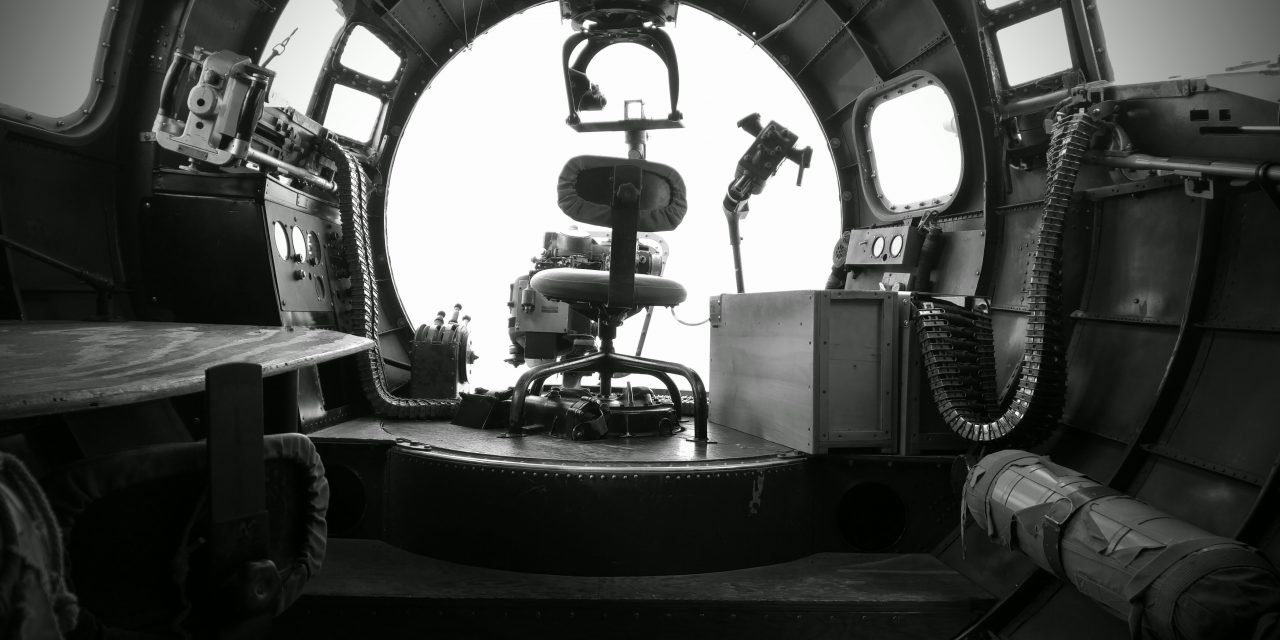 Nose gunner’s position, Boeing B-17G – “Nine-O-Nine” from the The Collings Foundation​ collection.