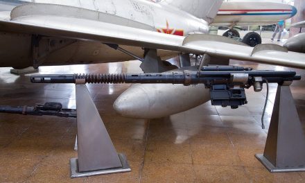 The Nudelman N-37 was a powerful 37 mm (1.46 in) aircraft autocannon used by the Soviet Union.