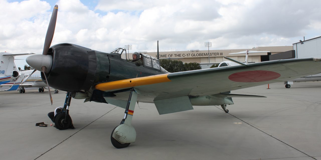CAF’s A6M3 X-133 at LGB in 2010
