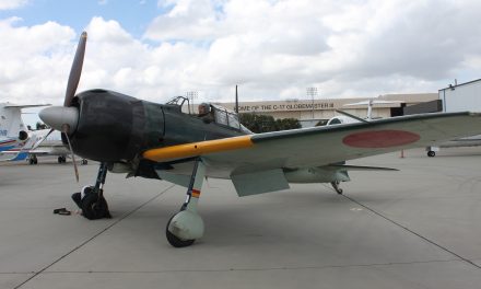 CAF’s A6M3 X-133 at LGB in 2010