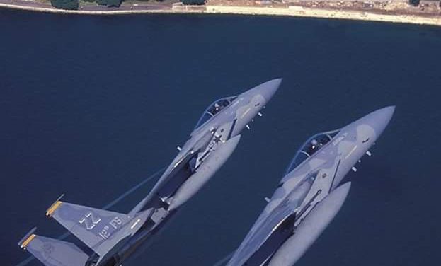 F-15C Eagle😚🔥🔥✈️✈️🌞👍🐯