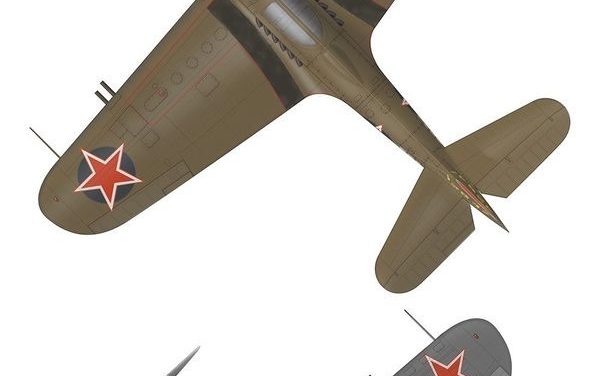 P-39 “Kobra” flown by Soviet ace Rechkalov in the summer of 1944.
