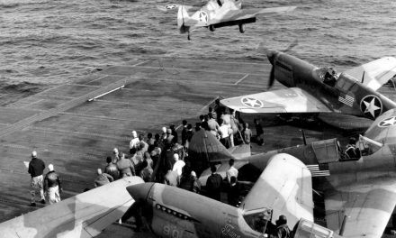 One doesn’t generally think of P-40s flying off an aircraft carrier but such was the case during Operation Torch,…