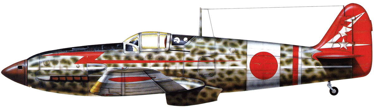 Kawasaki Ki-61 – “Hien” allied code name “Tony” due to its first impression upon Allied airmen to be a German Me…