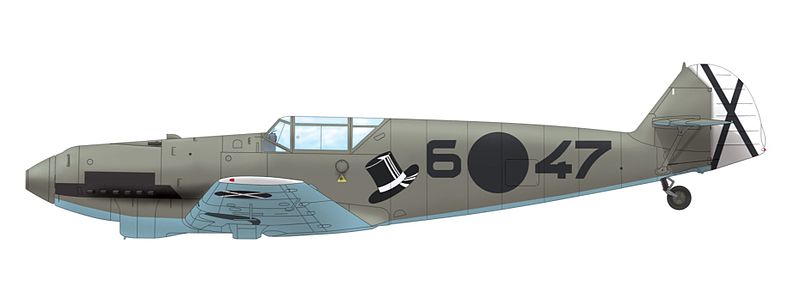 Messerschmitt Bf 109C-1, 6-47, 1.J/88 Legion Condor, Spain, Spring 1938