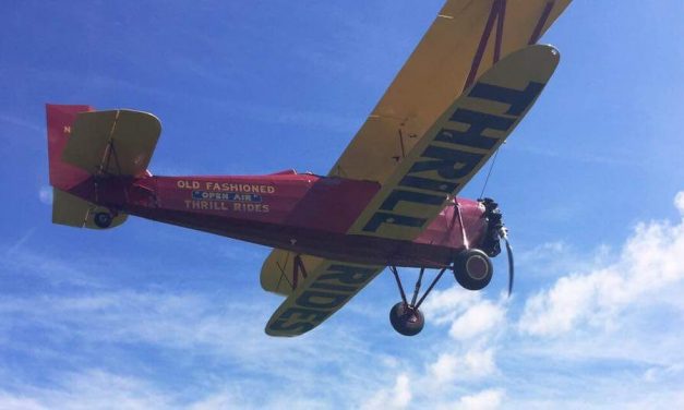 Nothing like a Thrill Ride with Goodfolk And O’Tymes Biplane Rides.