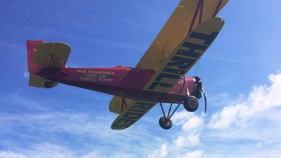 Nothing like a Thrill Ride with Goodfolk And O’Tymes Biplane Rides.