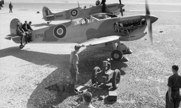 Spitfires and Hurricanes for Operation Torch (Allied forces landings in North Africa).