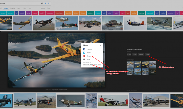 How to Share Photos on The Google+ Aviation Guild