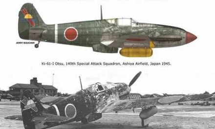 A selection of five aircraft used by Japan’s Special Attack Corps (Tokobetsu Kogekitai aka Kamakaze).