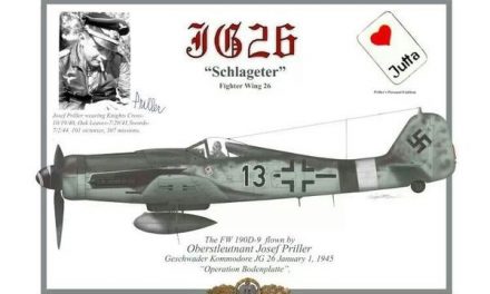 Fw-190D-9 flown by Luftwaffe ace Josef “Pips” Priller on the 1st January 1945 during Operation Bodenplatte.