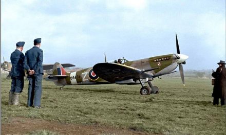 Spitfire Mk.IXc BS456, coded UZ-Z of 306 (Polish) Squadron at Northolt on the 16th November 1942.