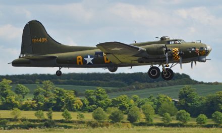 The only airworthy B17 outside of the USA, ‘Sally B’ has been based at Duxford since 1975.