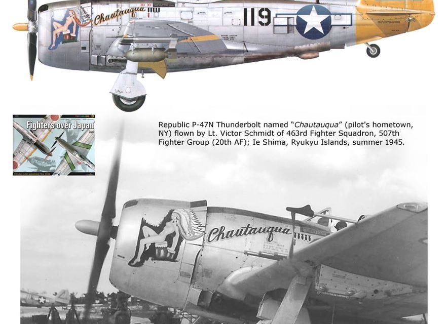 A Republic P-47N “Thunderbolt” from the Pacific Theater of Operations.