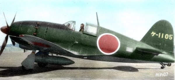 The Mitsubishi J2M Raiden (Thunderbolt), Allied code name “Jack”.