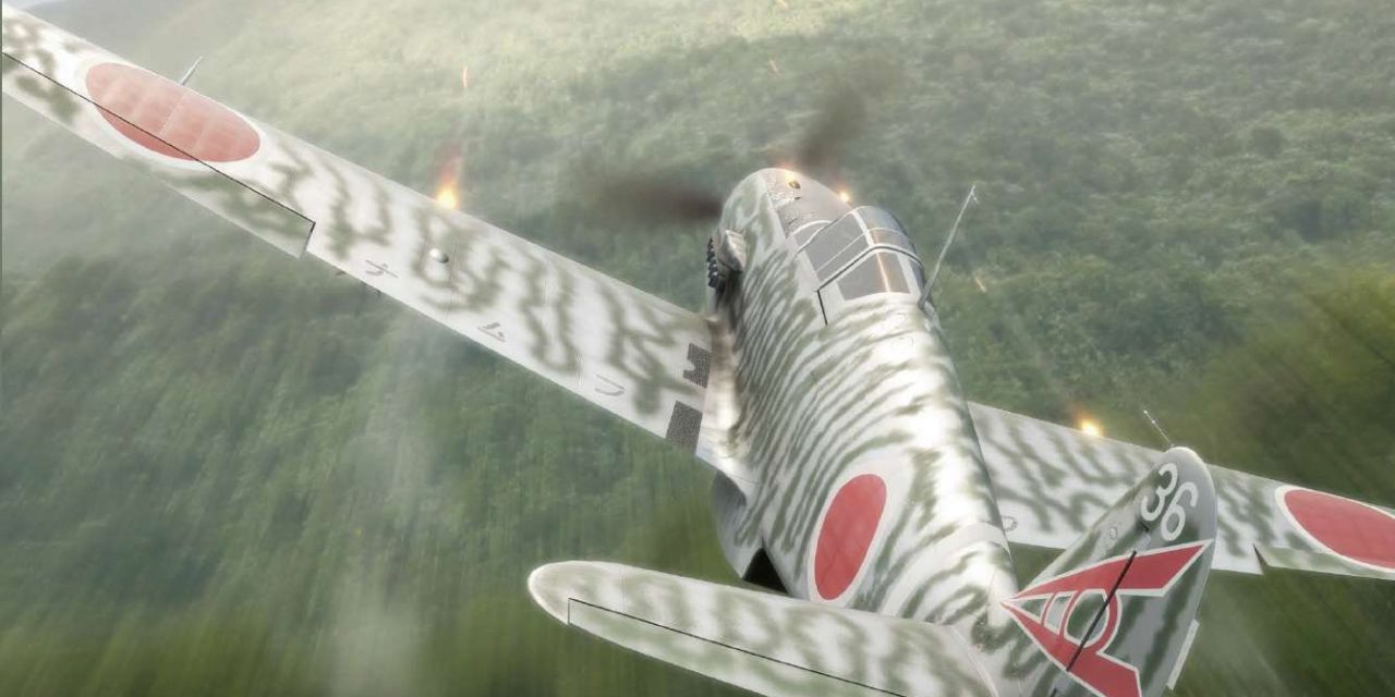 Artwork of Ki-61 ace Susumu Kanjinami of the 68th Sentai shooting down a B-25 of the 348th Bombardment Group on 22nd…