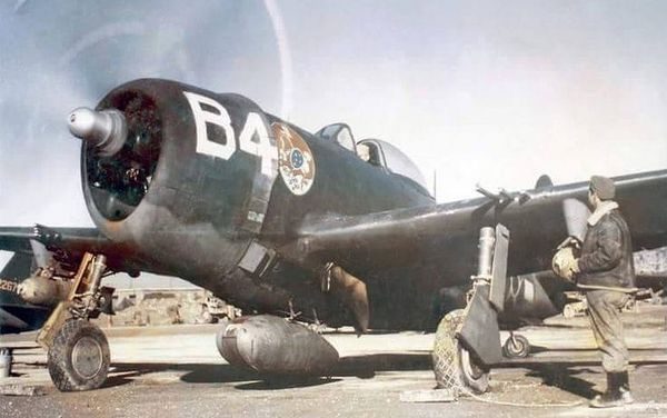 Two colour images of P-47s in Brazilian service.