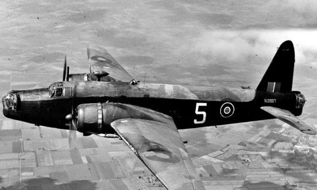 Vickers ‘Wellington’ medium bomber.