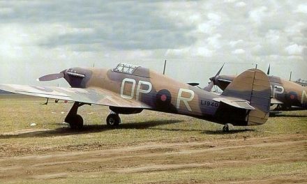 Two colour pictures of early production, Pre-war Hurricane Mk.Is.