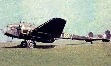 Two colour photographs of a largely forgotten British warbird, the Handley-Page Hampden medium bomber.