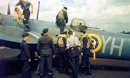 A series of colour photographs showing groundcrew and airmen around Bristol Blenheim Mk.IVs, Summer 1941.