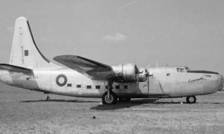 ‘Commando,’  a VLR (very long range) heavily modified Consolidated Liberator II, and Prime Minister Winston…