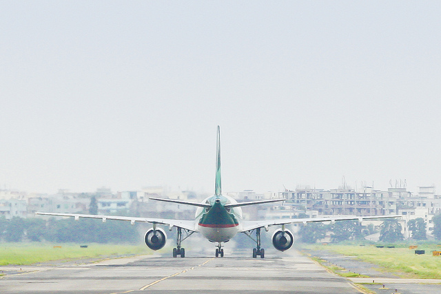 Biman Airbus A310-325(ET) S2-AFT Taxiing at Dhaka International Airport – VGHS
