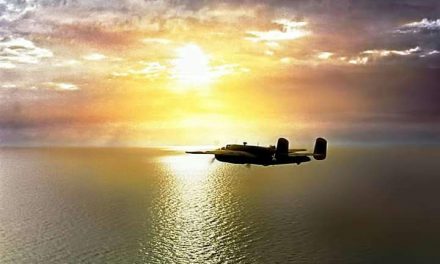 I wanted to share with you a lovely photo with the B-25.