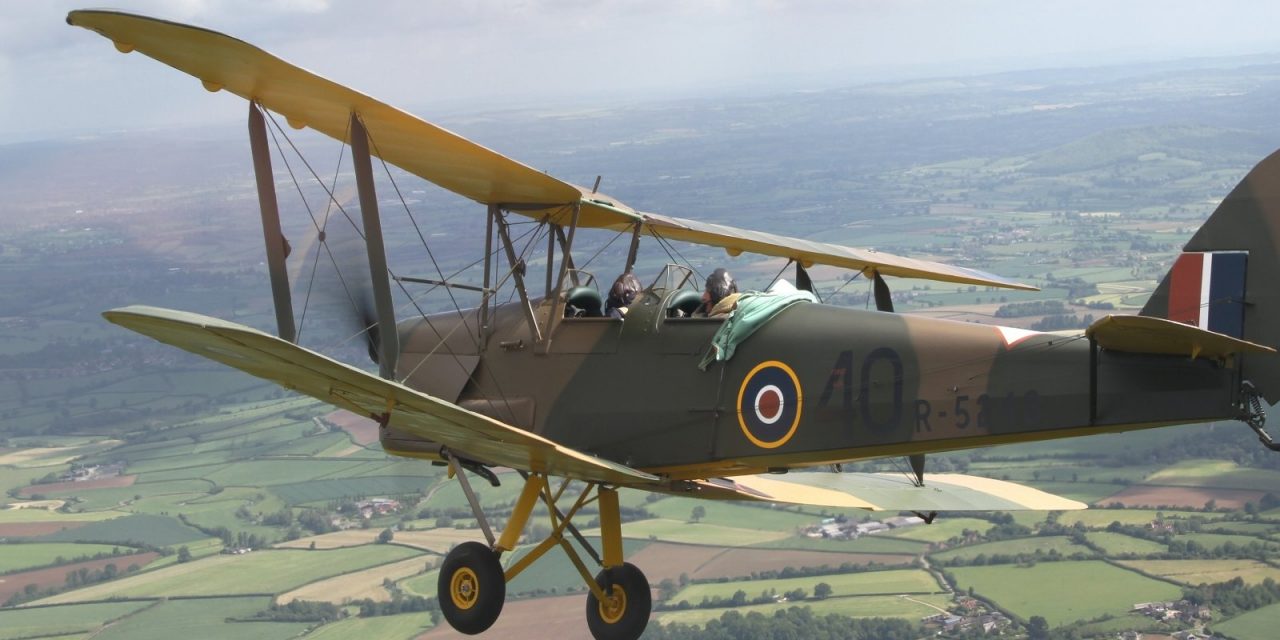 I am currently reading Geoffrey Wellum’s book “First Light”. Wellum trained on Tiger Moth aircraft.