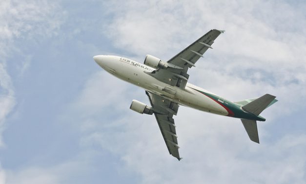 Biman Bangladesh Airlines  Airbus A310-325(ET) S2-AFT roars to the clouds after taking off from Hazrat Shahjalal…